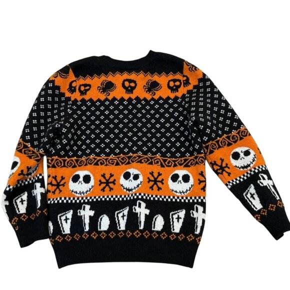 Disney BoxLunch Kids 3T Nightmare Before Christmas Sweater Jack Skellington - Picture 5 of 5
